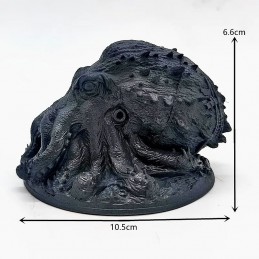 Escultura realista de animais polvo