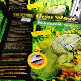 Placa aquecida répteis