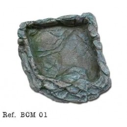 Boulder Corner Water Dish XL Répteis | Iguana