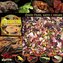 Ração para Pogona Dragão barbudo