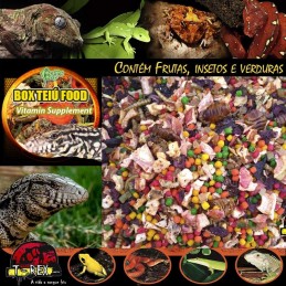 Racao para Lagarto Teiu