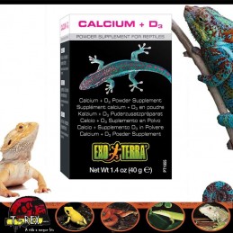 Cálcio Exoterra com Vitamina D3 Répteis