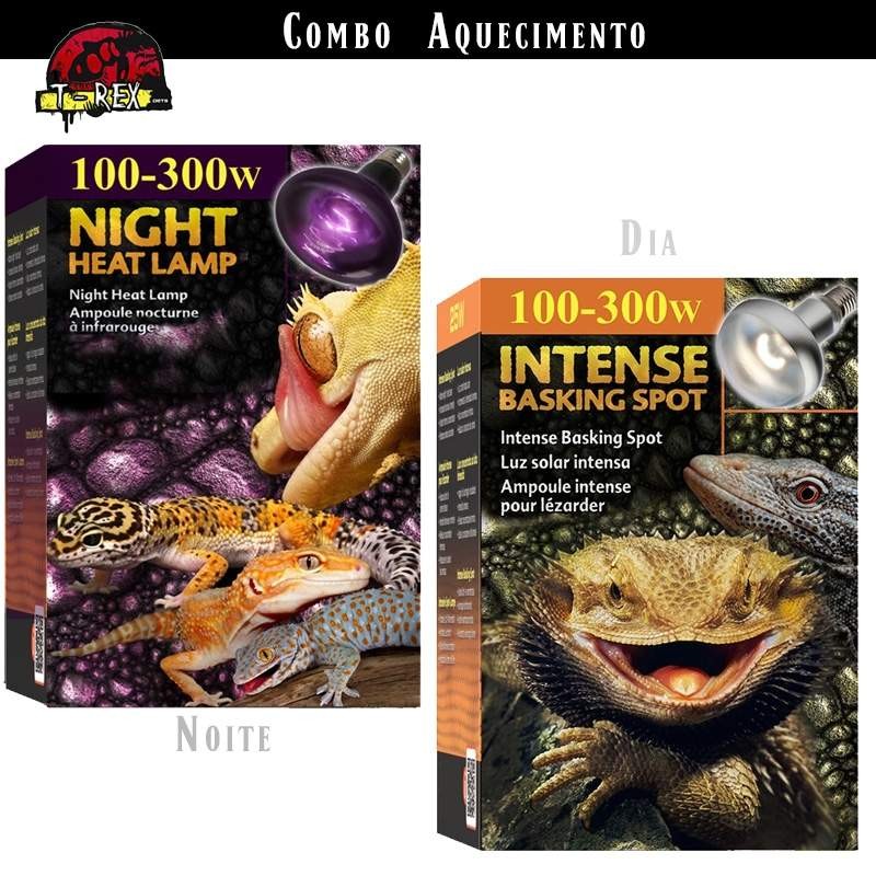 Lâmpadas para Répteis Aquecimento